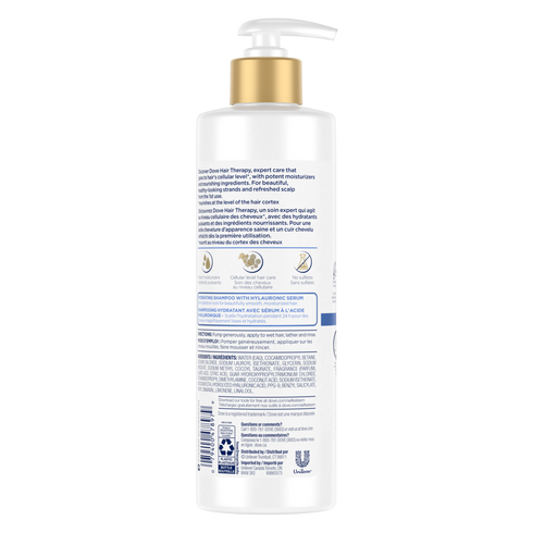 Dove Hair Therapy Hydration Spa Shampoo 13.5oz