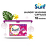 Surf 3 in 1 Coconut Bliss Laundry Washing Capsules 18 Washes