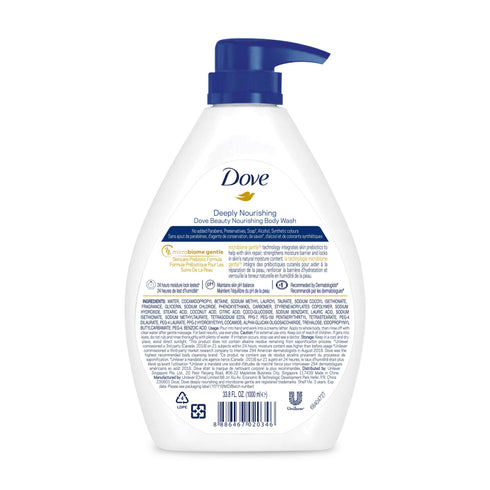 Dove Deeply Nourishing Body Wash 1L