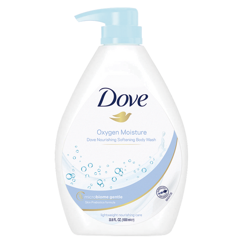 Dove Oxygen Moisture Body Wash 1L