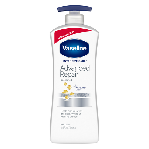 Vaseline Intensive Care Body Lotion Advanced Repair Unscented 600ml