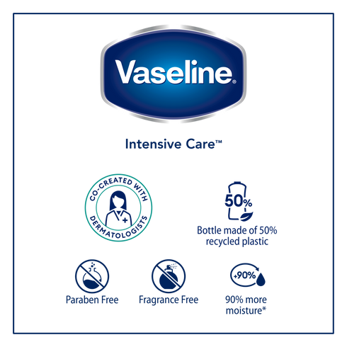Vaseline Intensive Care Body Lotion Advanced Repair Unscented 600ml