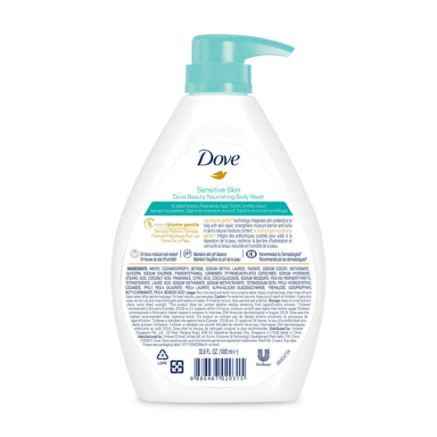 Dove Sensitive Skin Body Wash 1L