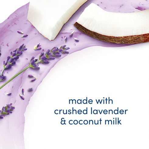 Dove Body Polish Crushed Lavender & Coconut Milk Moderate Exfoliating Body Scrub 298g