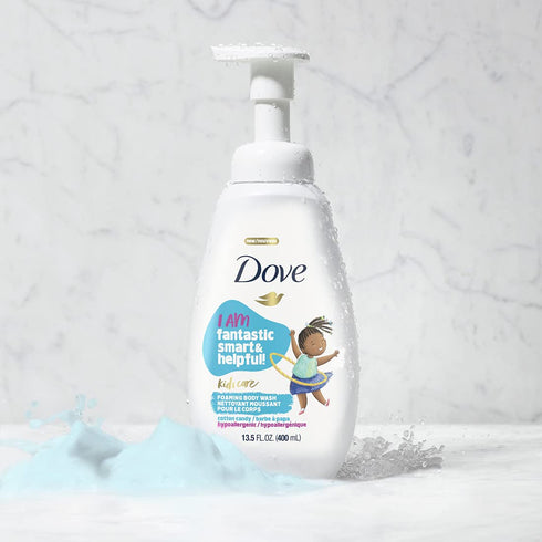 Dove Kids Hypoallergenic Foaming Body Wash Cotton Candy 400ml