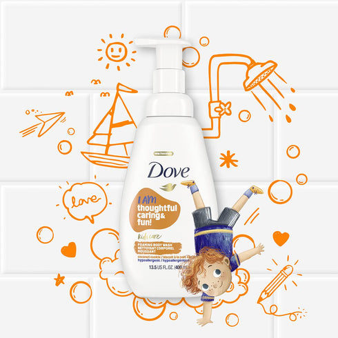 Dove Kids Sulfate-Free Foaming Body Wash Coconut Cookie 400ml