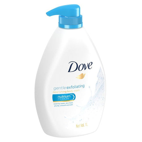 Dove Gentle Exfoliating Body Wash 1L