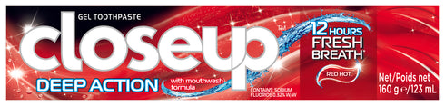 Closeup Red Hot Toothpaste 160g