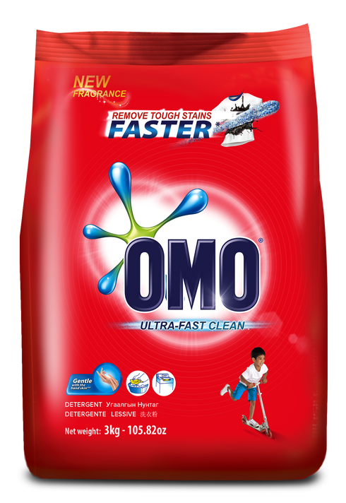 Omo Ultra-fast Clean Powder Detergent 3kg