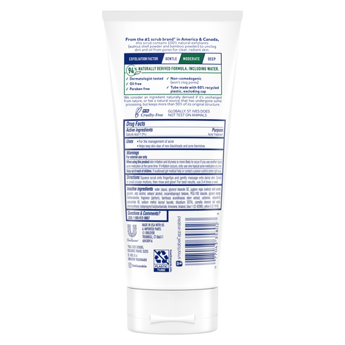 St. Ives Blackhead Clearing Scrub Green Tea & Bamboo 170g