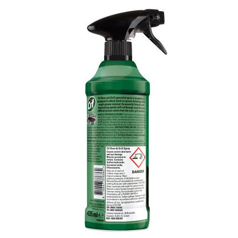 Cif Perfect Finish Oven & Grill Spray 435ml (Exp Apr '23)