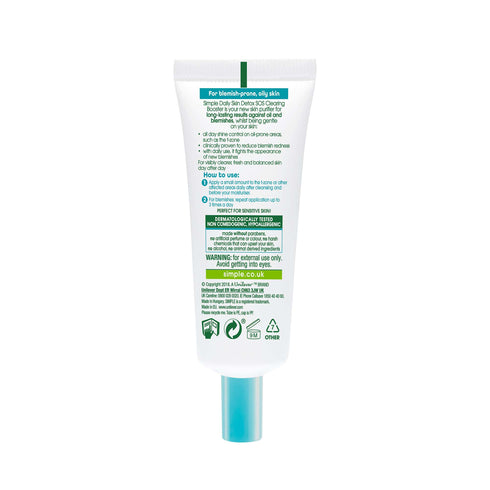 Simple Daily Skin Detox SOS Clearing Booster 25ml