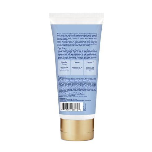Shea Moisture Manuka Honey & Yogurt Skin Renewal Body Scrub 6oz