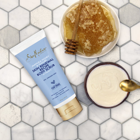 Shea Moisture Manuka Honey & Yogurt Skin Renewal Body Scrub 6oz