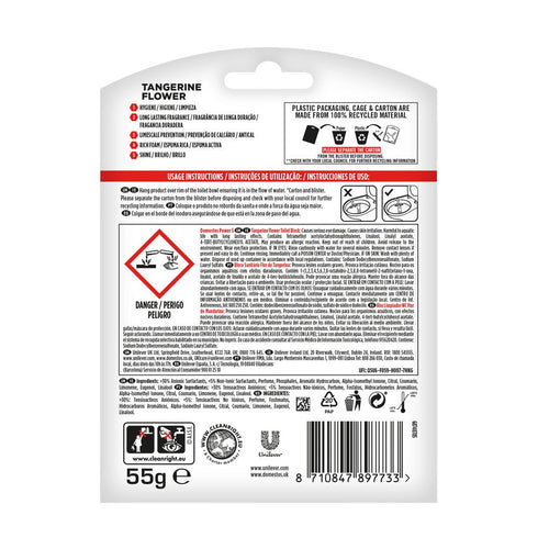 Domestos Eco Rimblock Tangerine 55g