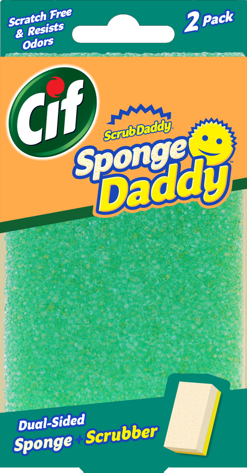 Cif Sponge Daddy Scrubber (2pcs)