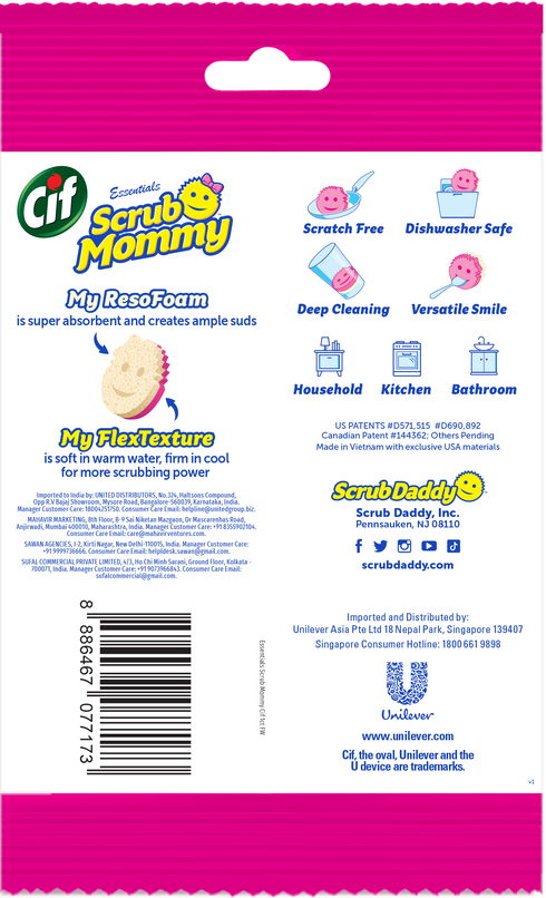 Cif Scrub Mommy Essentials Scrub