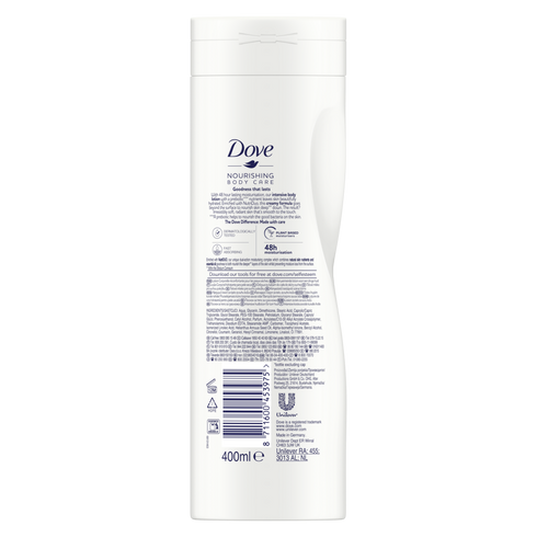 Dove Nourishing Body Care Intensive Lotion for Very Dry Skin 400ml