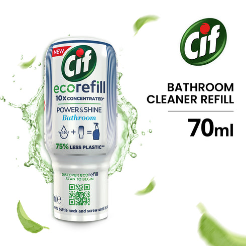 Cif Power & Shine Bathroom Eco Refill 70ml
