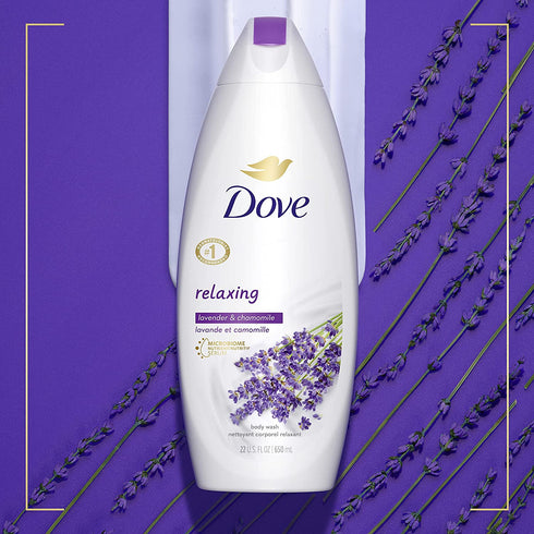 Dove Relaxing Body Wash with Lavender Oil and Chamomile 22oz