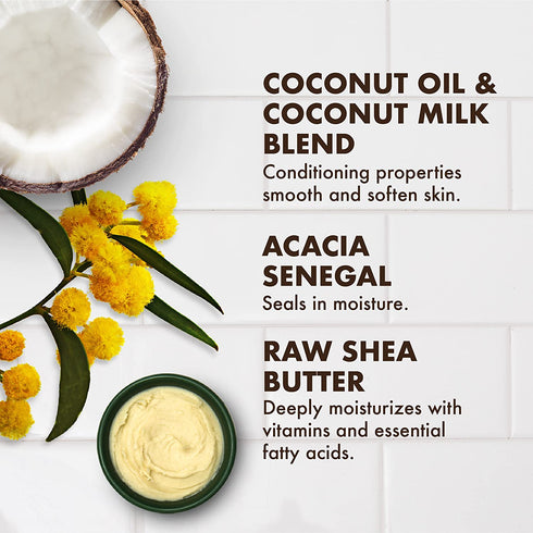 Shea Moisture 100% Virgin Coconut Oil Daily Hydration Body Wash 13oz