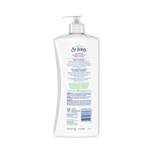 St. Ives Softening Body Lotion Coconut & Orchid Extract 21oz