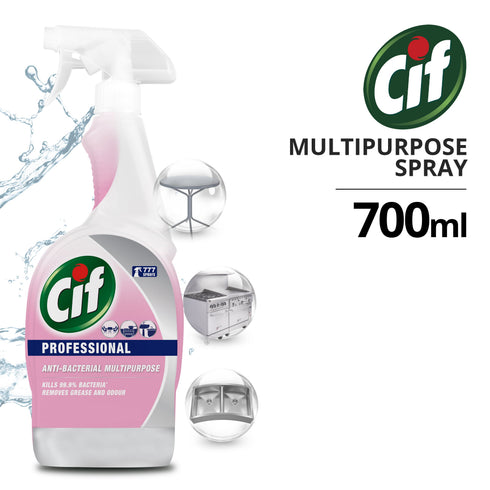 Cif Professional Antibacterial Multipurpose Spray 700ml