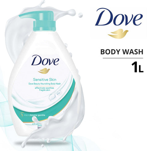 Dove Sensitive Skin Body Wash 1L