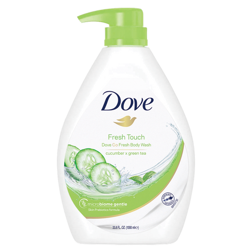 Dove Fresh Touch Cucumber & Green Tea Body Wash 1L