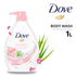 Dove Soothing Rose & Aloe Vera Body Wash 1L