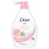 Dove Soothing Rose & Aloe Vera Body Wash 1L