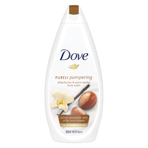 Dove Purely Pampering with Skin Shea Butter with Warm Vanilla Body Wash 22Oz