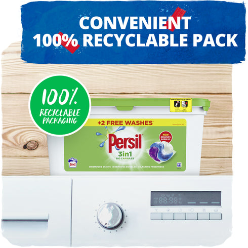 PERSIL BIO 3IN1 WASHING CAPSULES 28 Washes