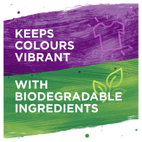 Persil Colour keeps colours bright Laundry Washing Liquid Detergent 100% recyclable bottle 57 wash 1.539L