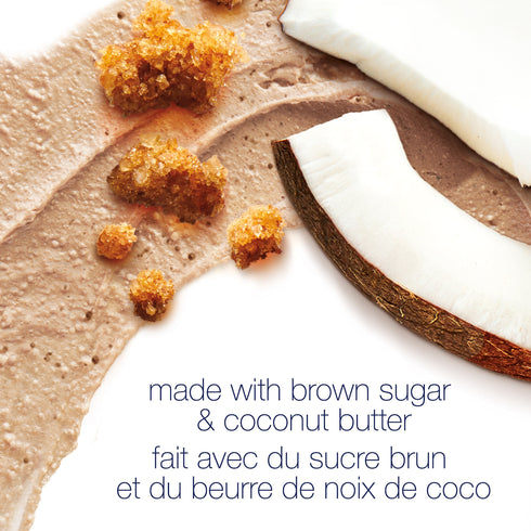 Dove Body Polish Brown Sugar & Coconut Butter Deep Exfoliating Body Scrub 298g