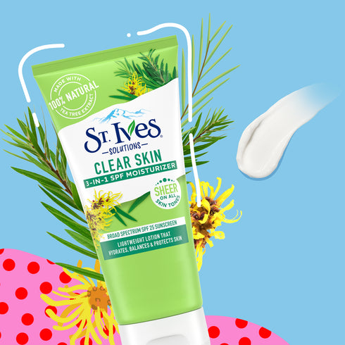 St. Ives Clear Skin 3-in-1 SPF Moisturizer 85g