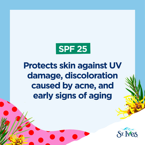 St. Ives Clear Skin 3-in-1 SPF Moisturizer 85g