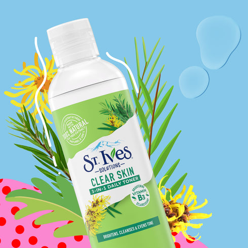 St. Ives Clear Skin 3-in-1 Daily Toner 251ml