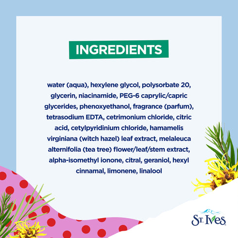 St. Ives Clear Skin 3-in-1 Daily Toner 251ml
