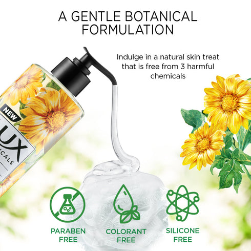 LUX Botanicals Glowing Skin Honeysuckle & Neroli Oil 550ml