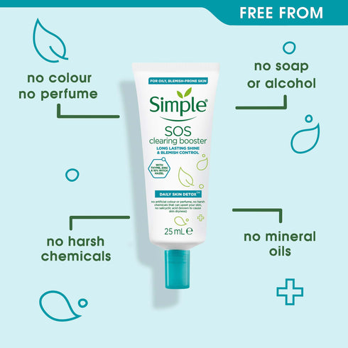 Simple Daily Skin Detox SOS Clearing Booster 25ml