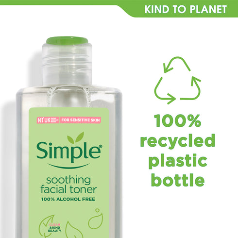 Simple Kind To Skin Soothing Facial Toner 200ml