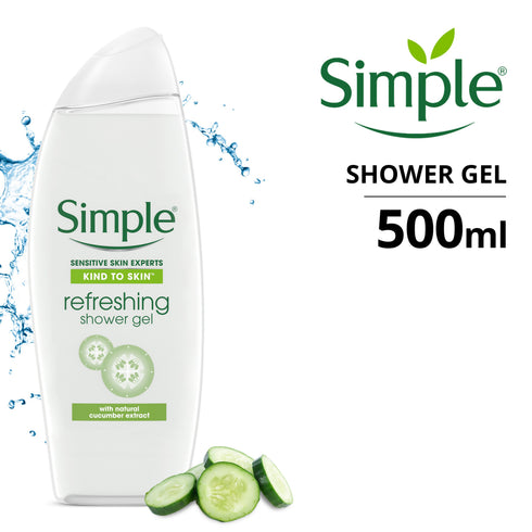 Simple Refreshing Shower Gel 500ml