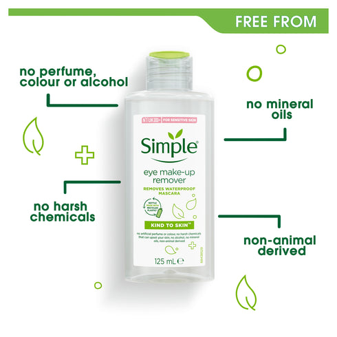 Simple Kind to Skin Eye Make-Up Remover 125ml