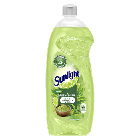 Sunlight Dishwashing Liquid Anti-Odour Matcha Green Tea & Lime 900ml (Exp May '23)