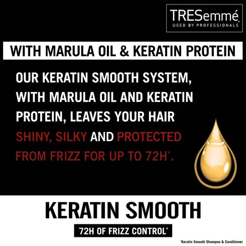 TRESemmé Keratin Smooth Conditioner with Marula Oil 400ml