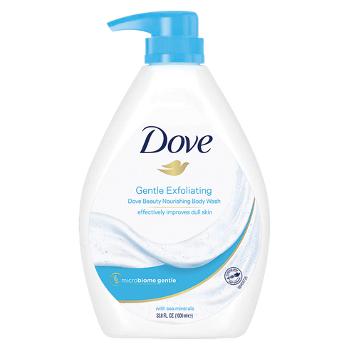 Dove Gentle Exfoliating Body Wash 1L
