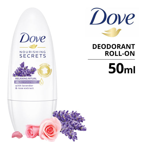 Dove Roll-On Deodorant Lavender & Rose 50ml