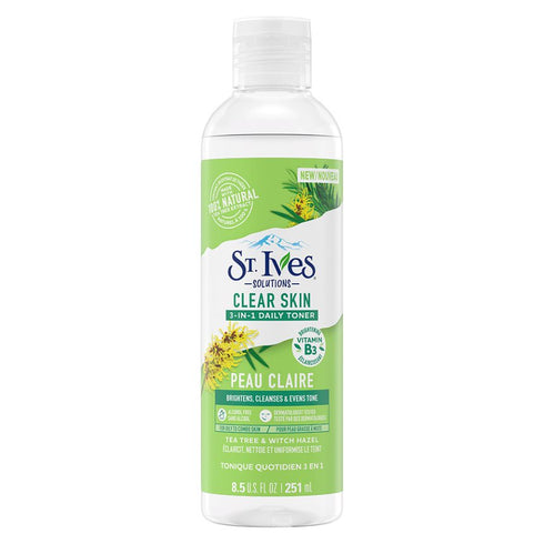 St. Ives Clear Skin 3-in-1 Daily Toner 251ml